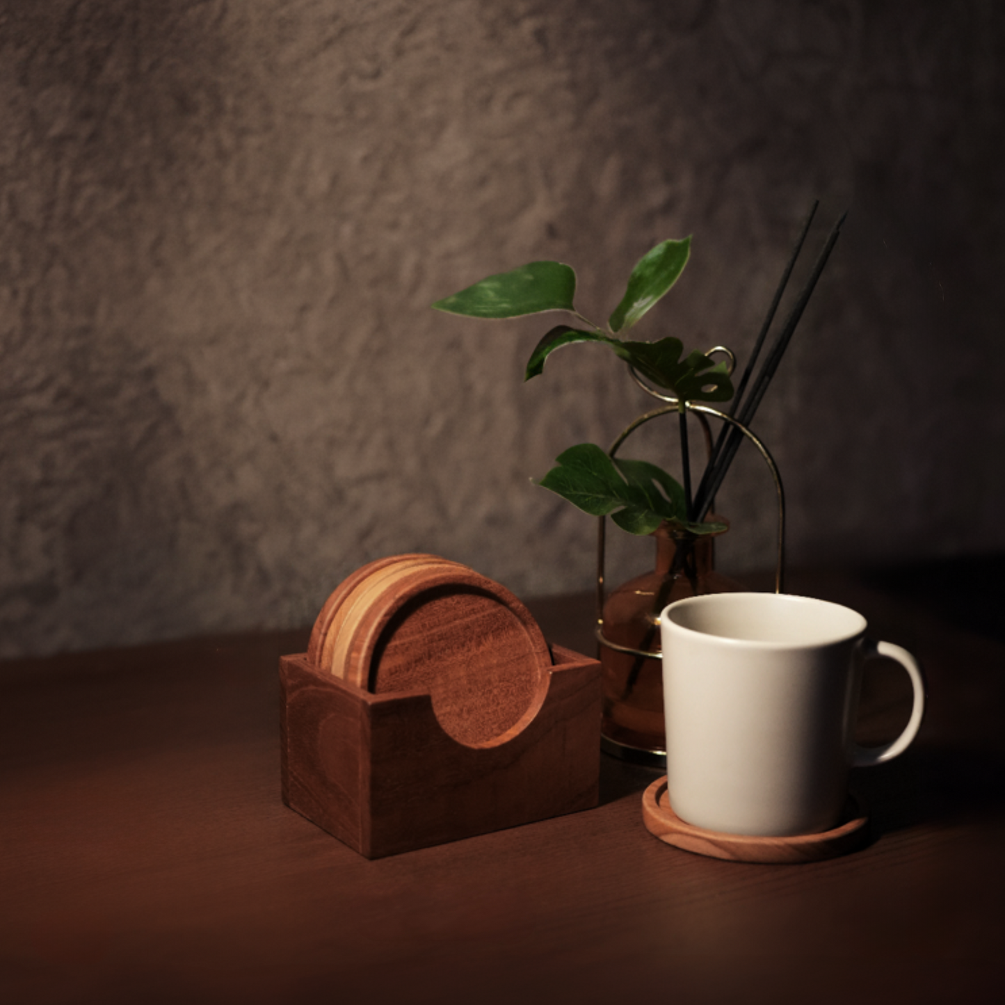 Teak Coasters